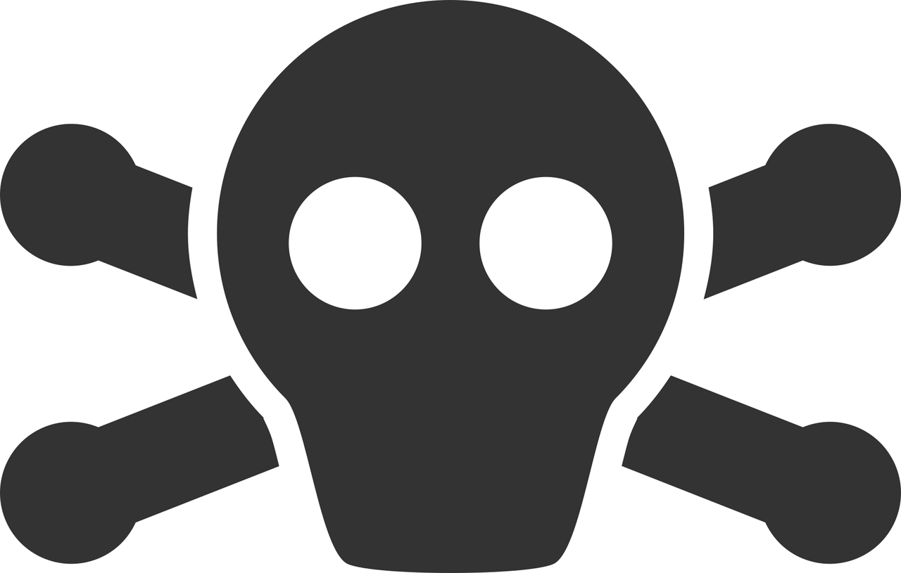 skull crossbones, black, symbols, poison, sign, cartoon, toxic
